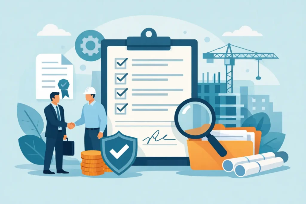 Contract Bond Prequalification Checklist